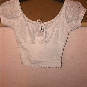 White Crop Top NEW WITH TAGS
